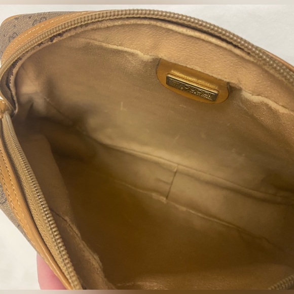 Gucci Micro GG Vintage Wristlet Cosmetic Pouch Microguccissima Coated Canvas - Picture 4 of 4